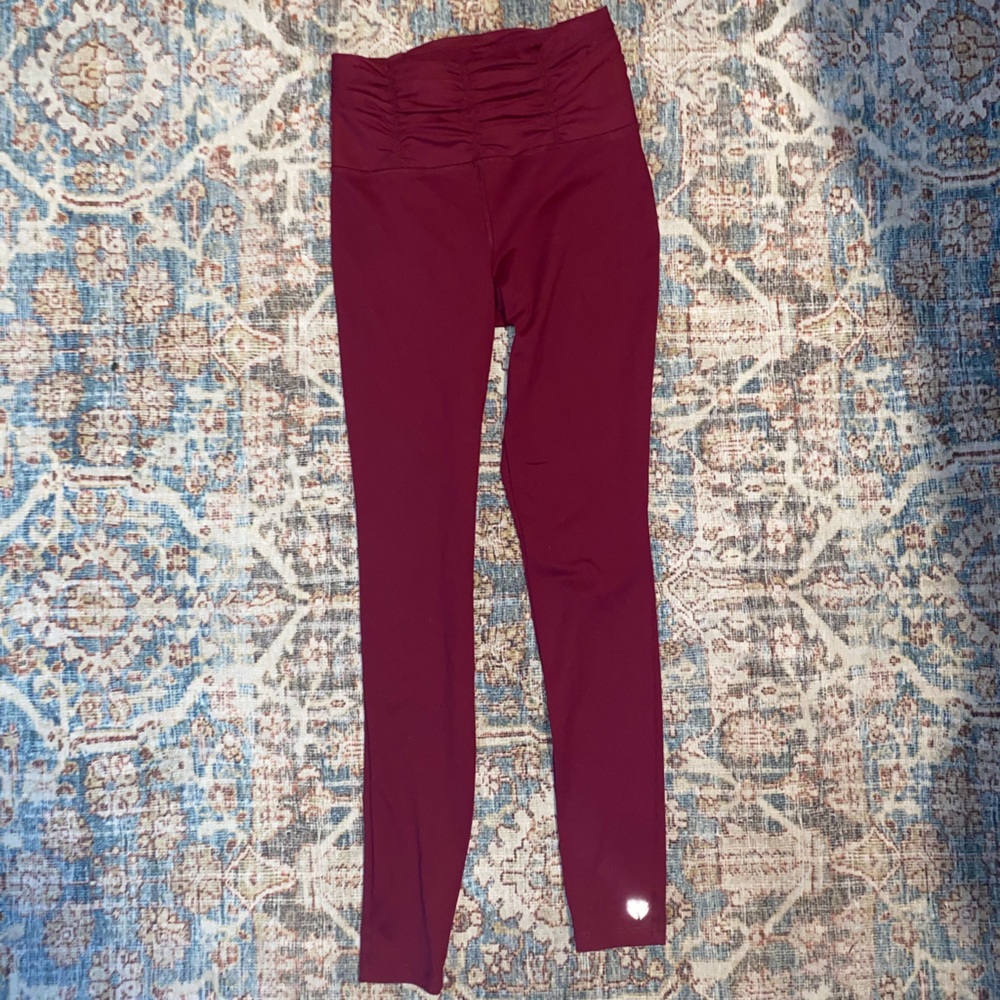 Maroon XS Forever 21 Leggings